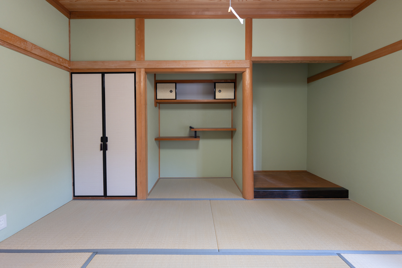 桜井市大字芝：縁側