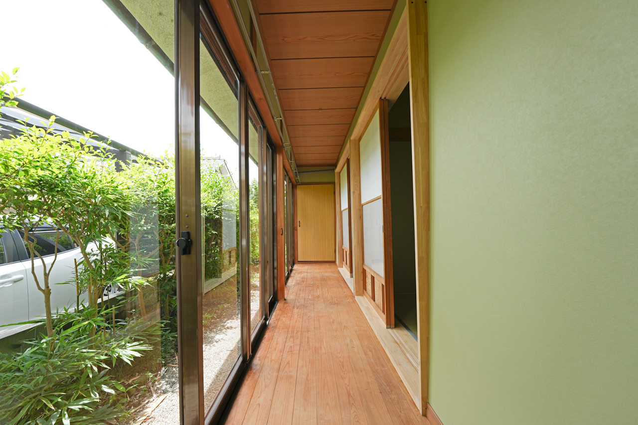 桜井市大字芝：縁側