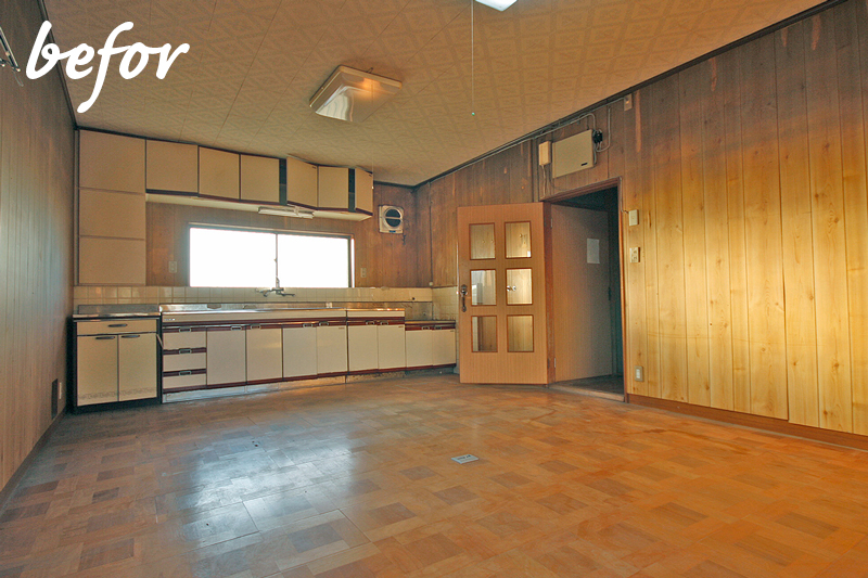 桜井市大字芝：ビフォー玄関