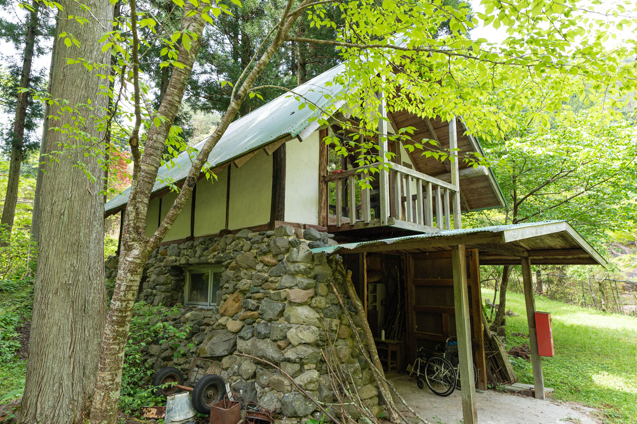 吉野郡野迫川村大字北今西：工房の小屋