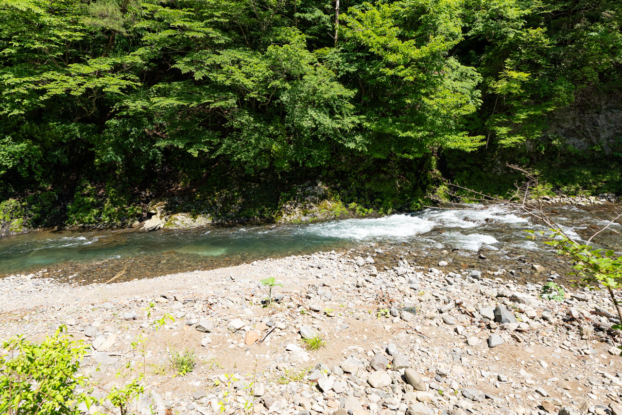 吉野郡野迫川村大字北今西：河川の写真