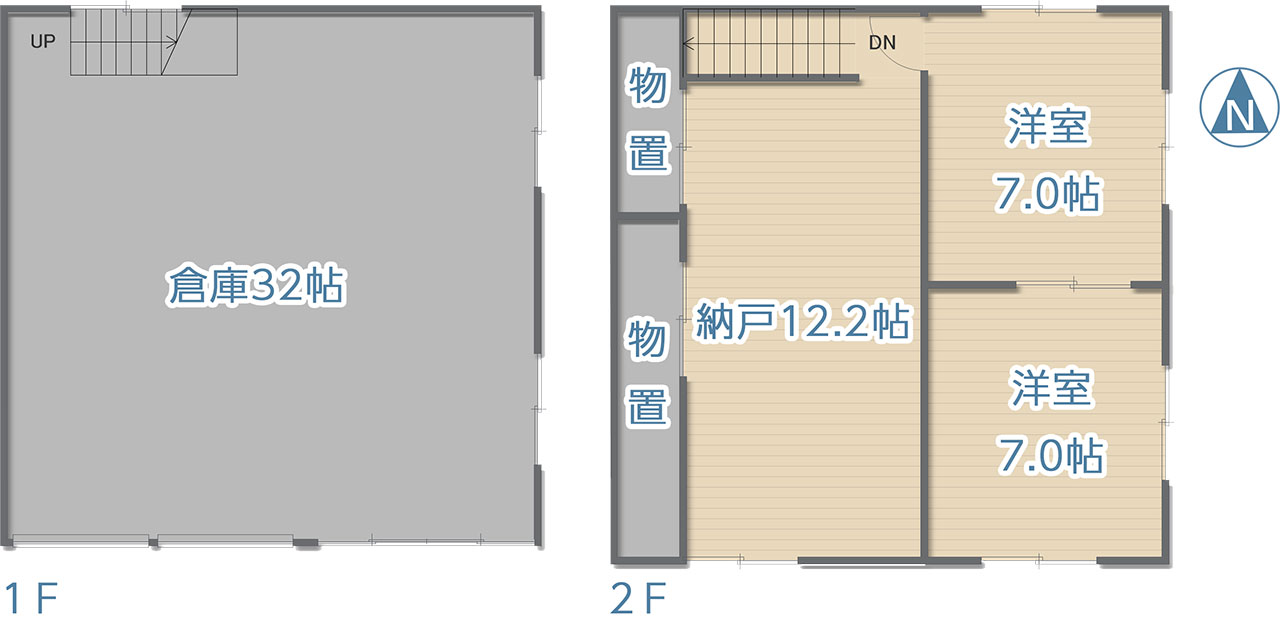 桜井市大字芝：間取り図