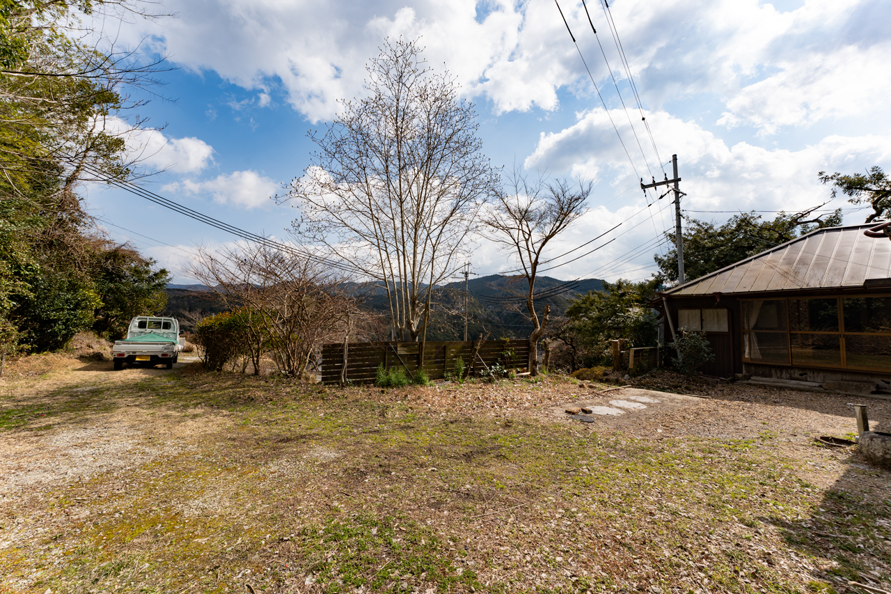 宇陀市室生三本松：お庭