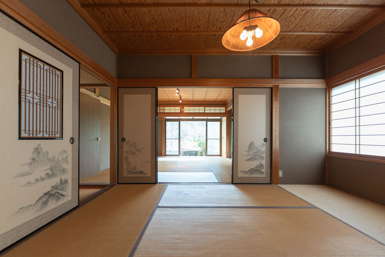 宇陀市榛原山辺三：和室写真