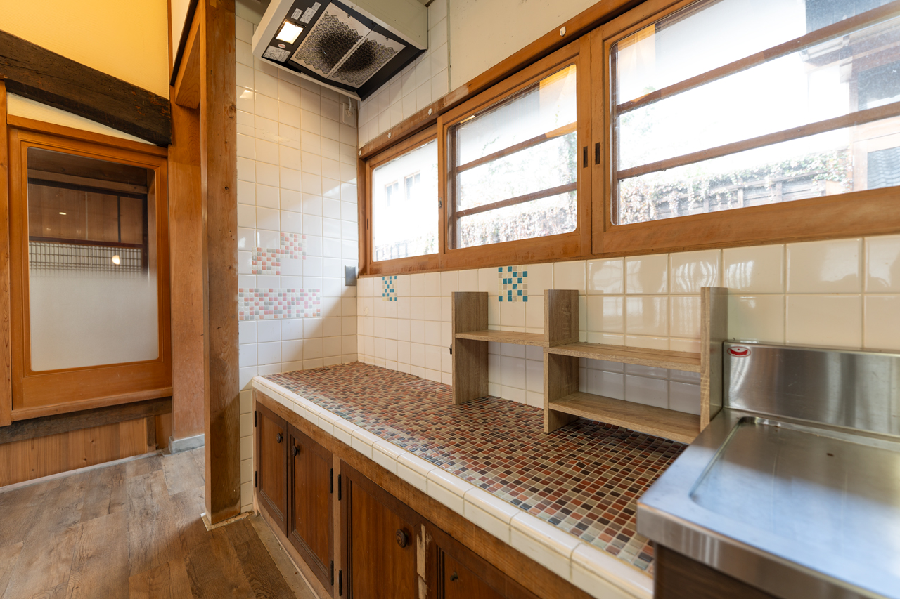 奈良県山辺郡山添村岩屋：調理台写真