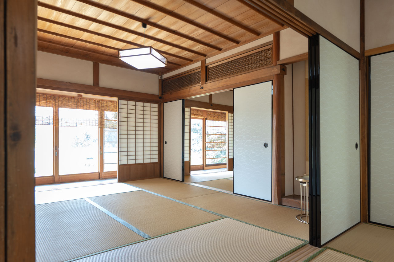 奈良県山辺郡山添村岩屋：和室写真