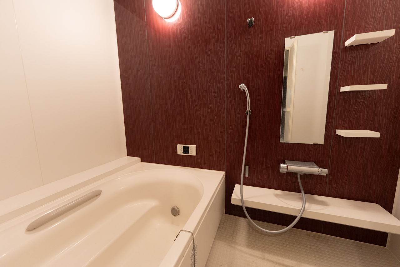 奈良県山辺郡山添村岩屋：浴室写真