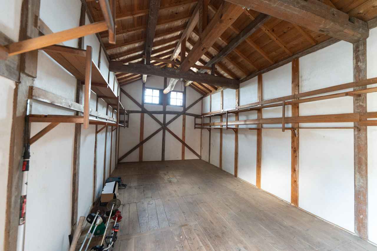 奈良県山辺郡山添村岩屋：蔵の写真