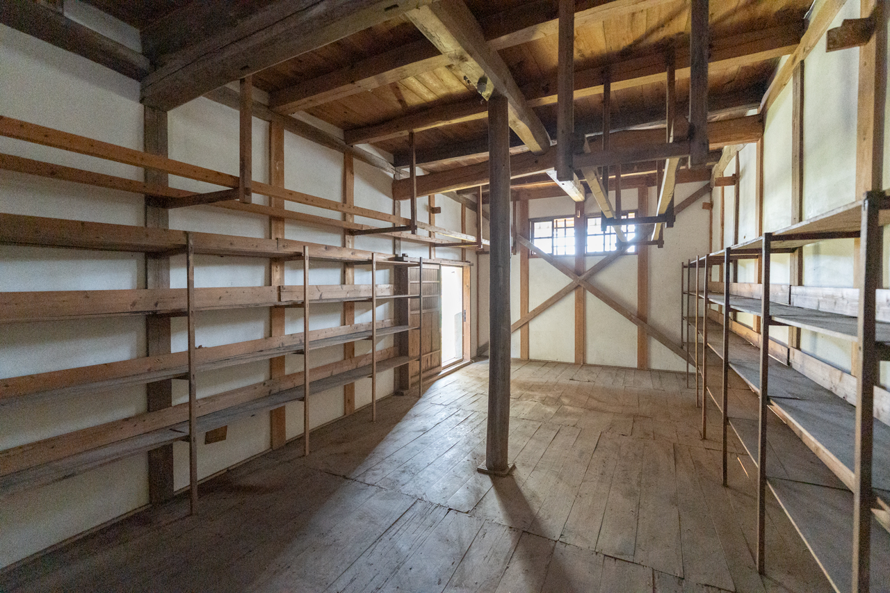 奈良県山辺郡山添村岩屋：蔵の写真