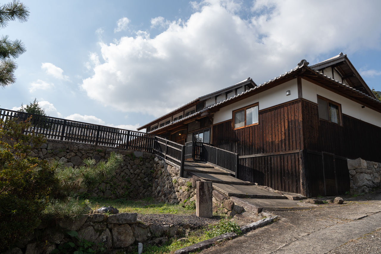 奈良県山辺郡山添村岩屋：アプローチ写真