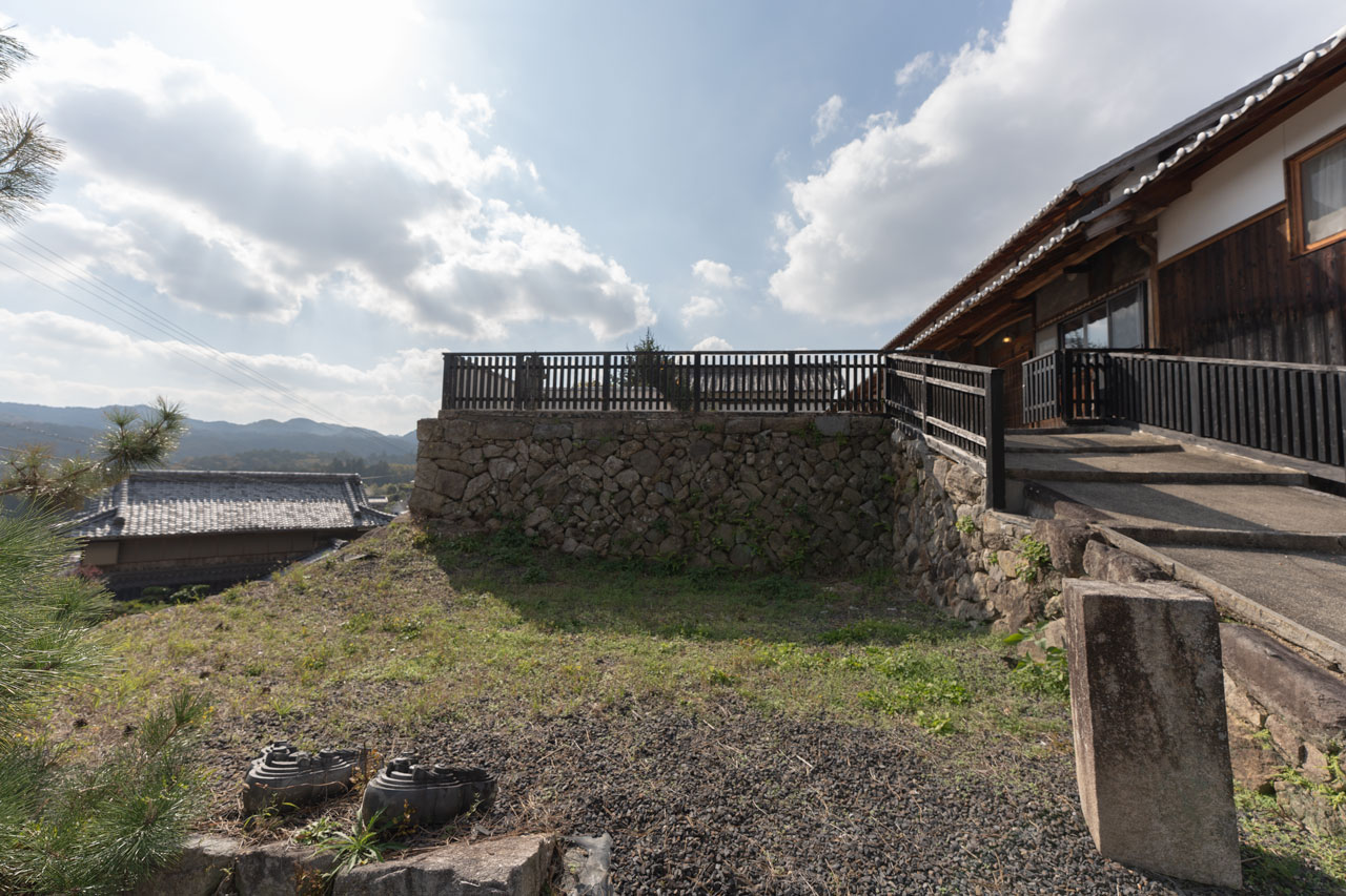 奈良県山辺郡山添村岩屋：敷地の写真