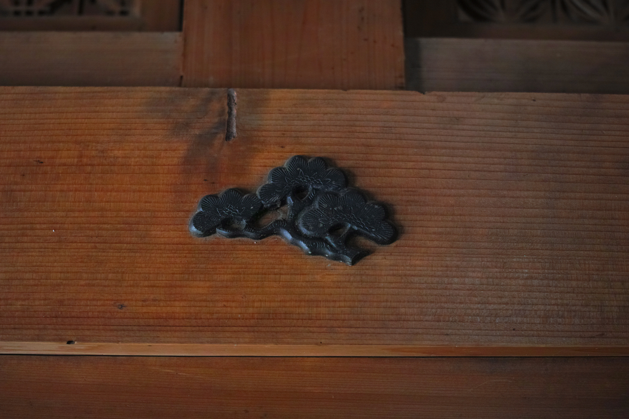 奈良県山辺郡山添村岩屋：建具フォーカス