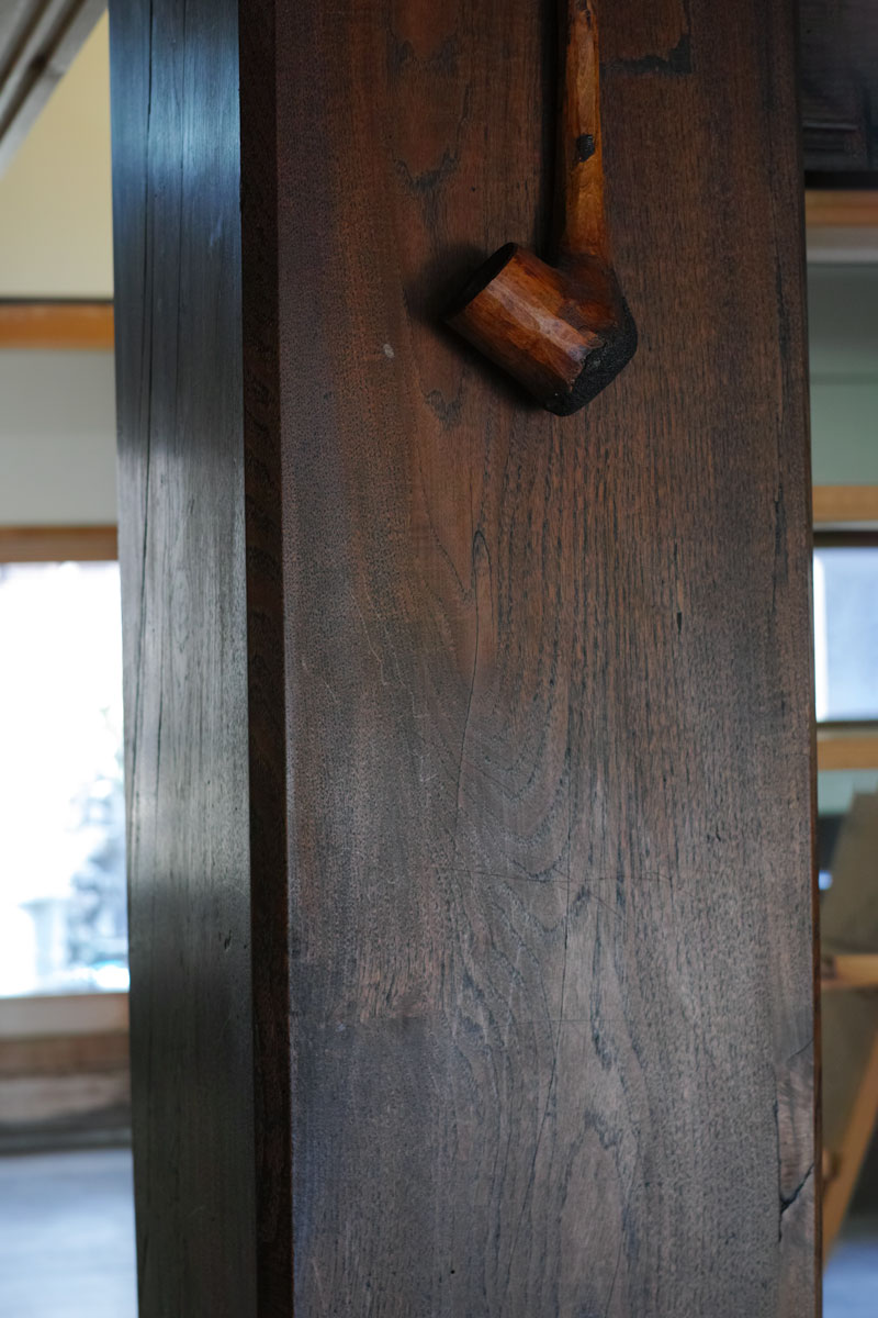 奈良県山辺郡山添村岩屋：大黒柱