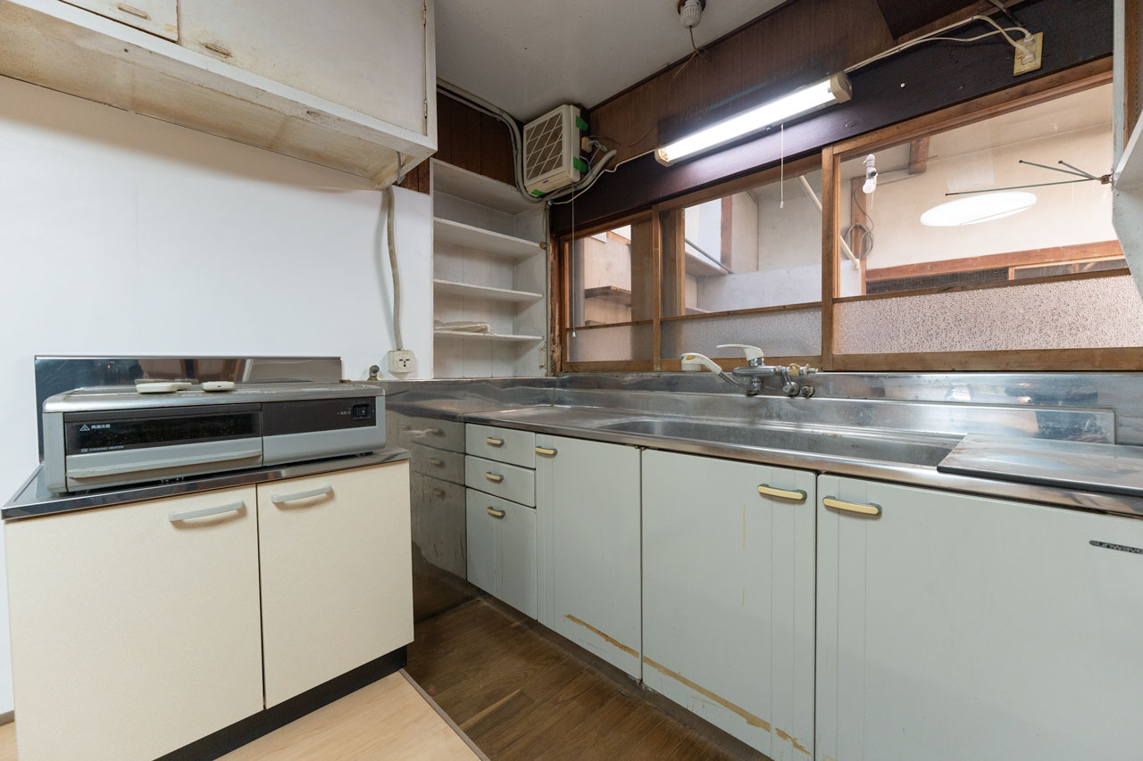 奈良県宇陀市大宇陀中新:キッチン写真