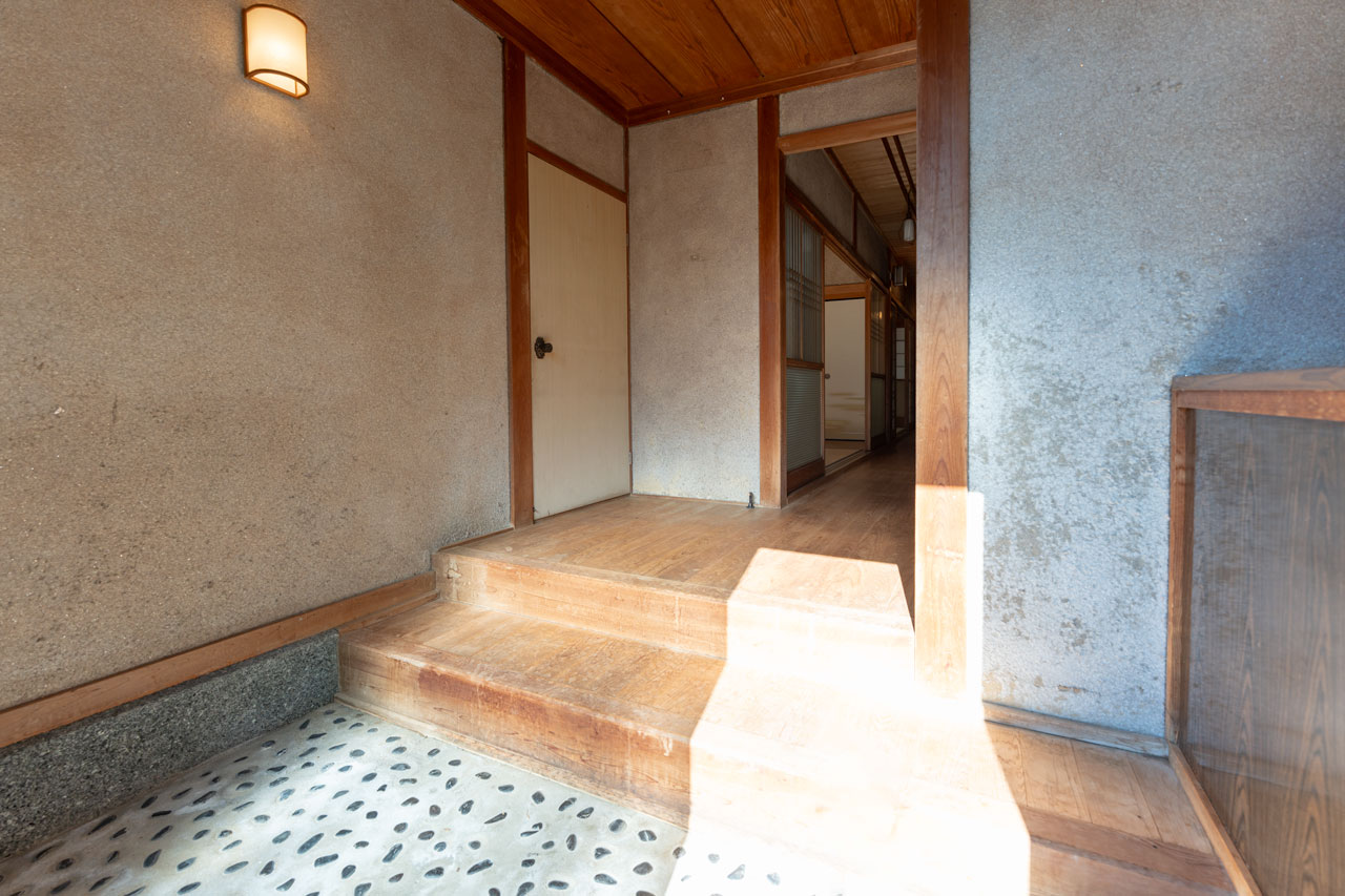 奈良県宇陀市榛原山辺三：玄関