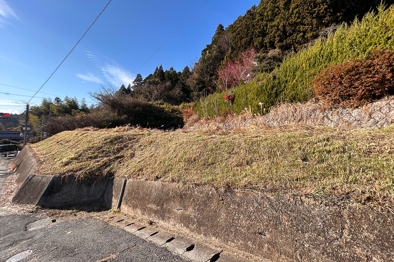 奈良県宇陀市榛原山辺三：畑