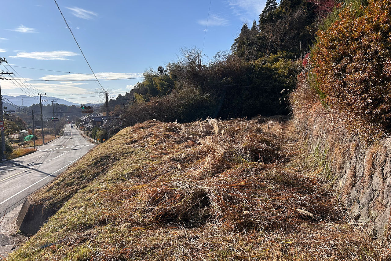 奈良県宇陀市榛原山辺三：畑