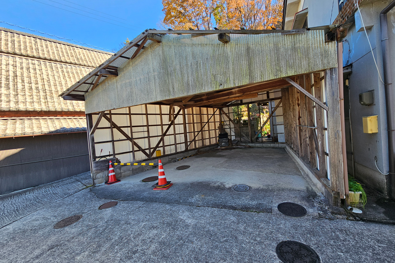 宇陀市大宇陀拾生：ガレージ写真