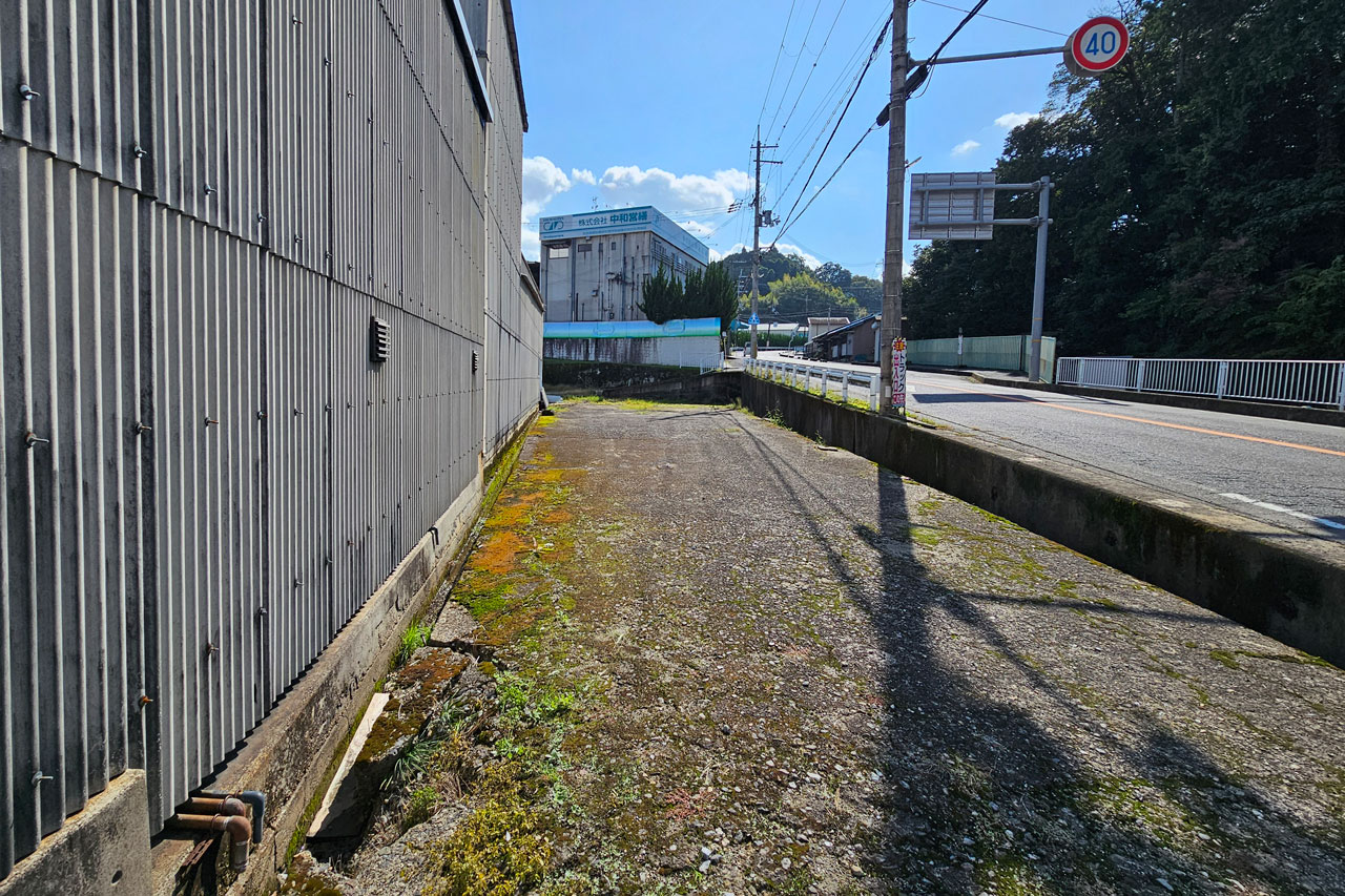 桜井市大字浅古：奥行があります