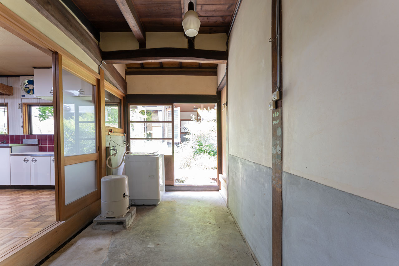 宇陀市大宇陀万六：土間玄関