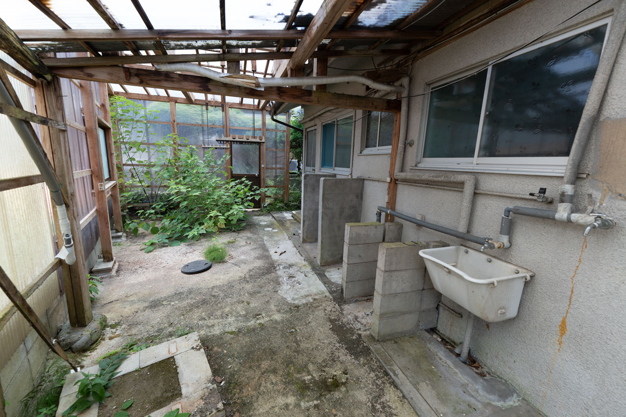 宇陀市大宇陀関戸：お庭