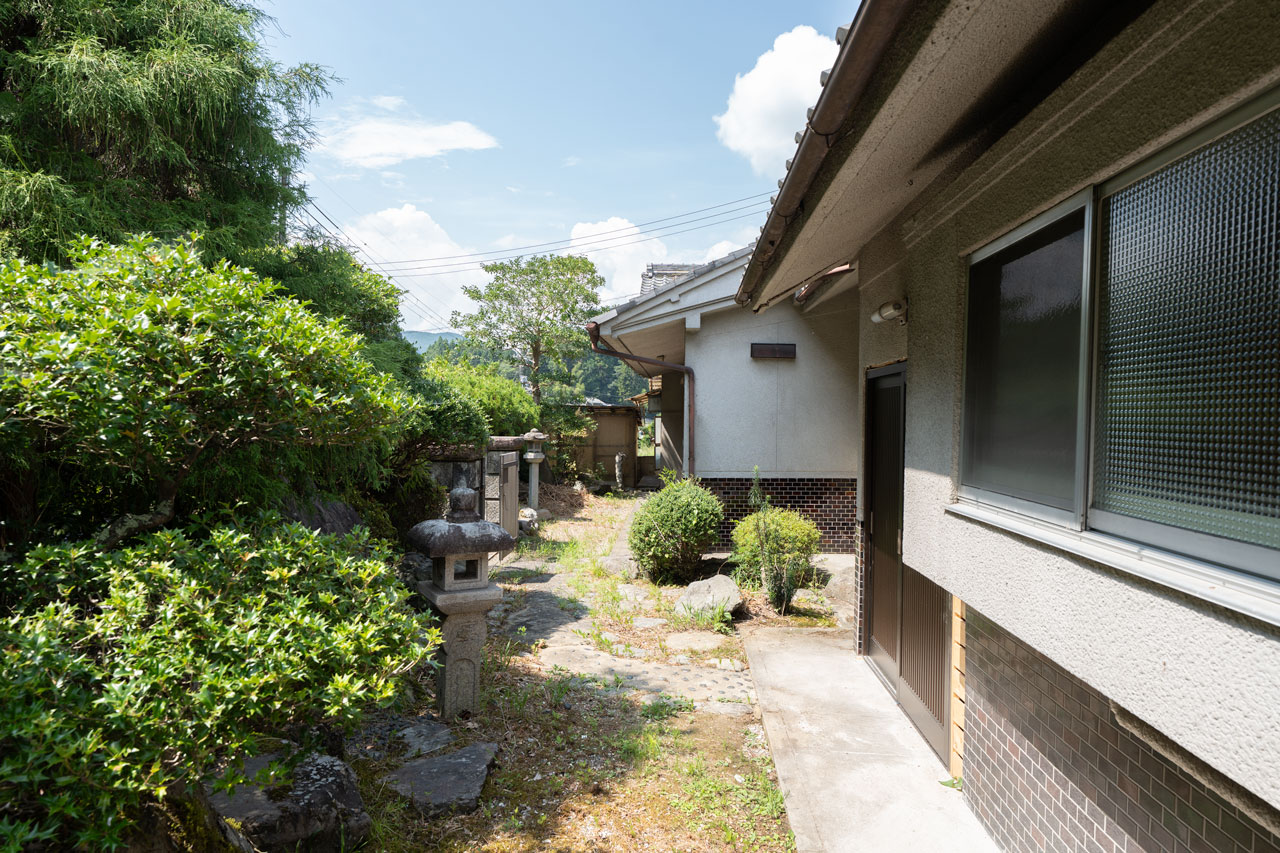 宇陀市大宇陀関戸：お庭
