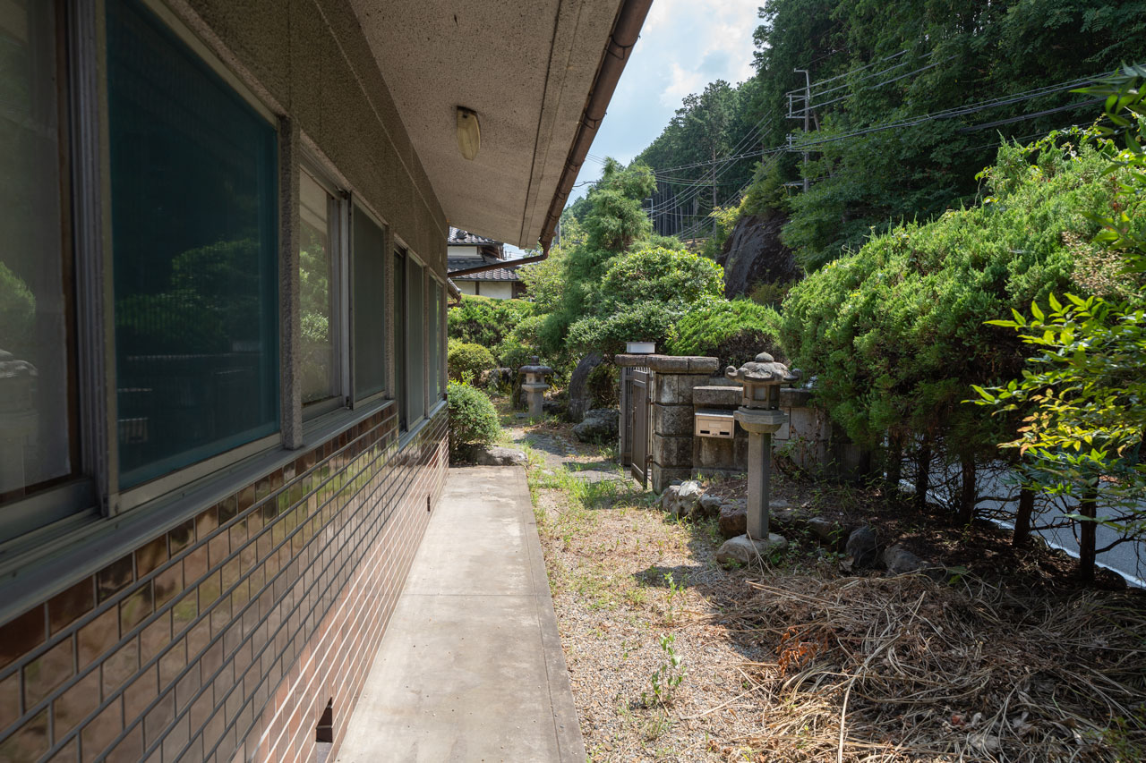 宇陀市大宇陀関戸：お庭