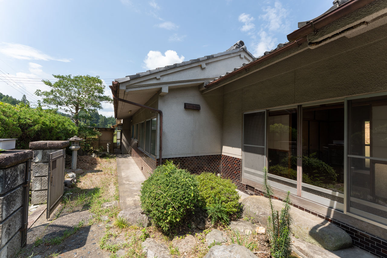 宇陀市大宇陀関戸：お庭