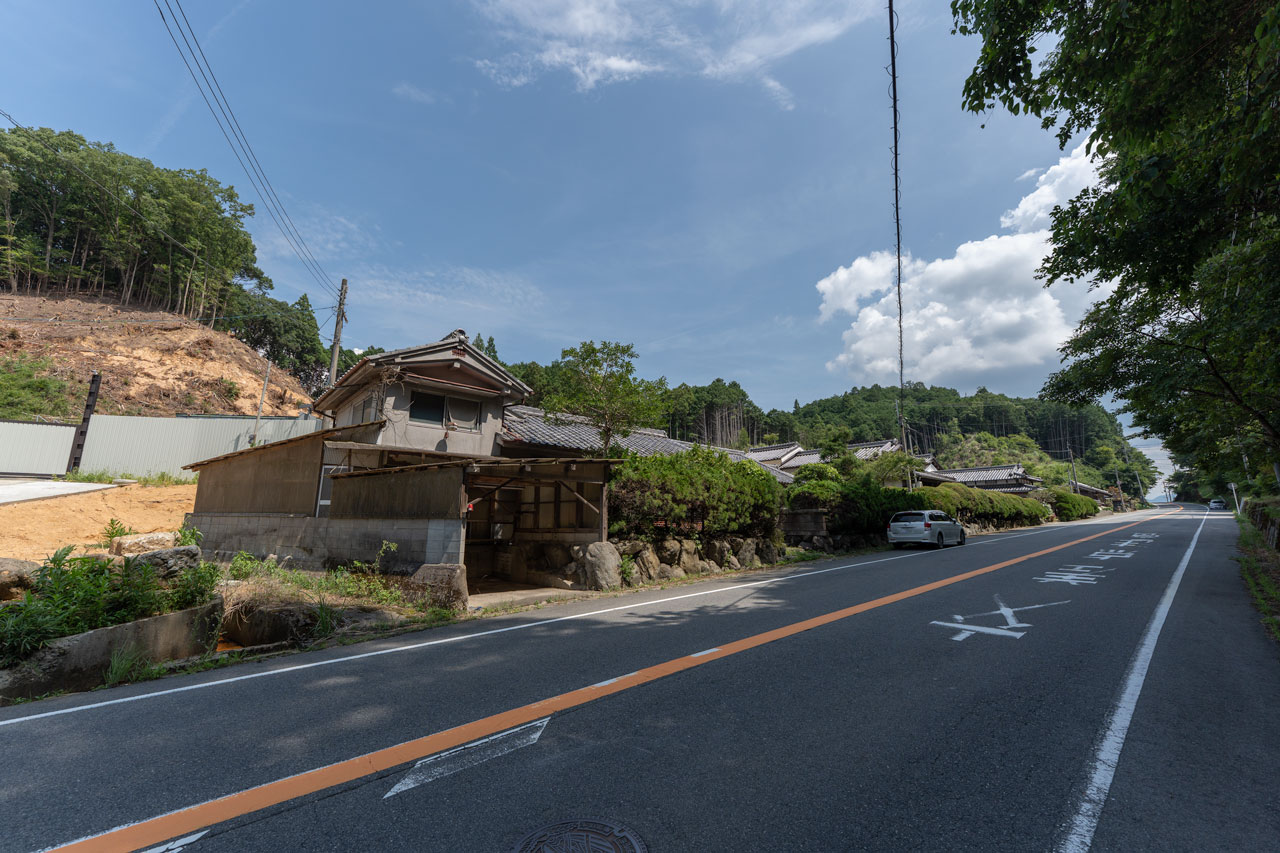 宇陀市大宇陀関戸：お庭