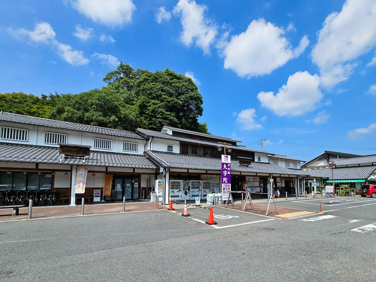 宇陀市大宇陀関戸：初瀬の町並み