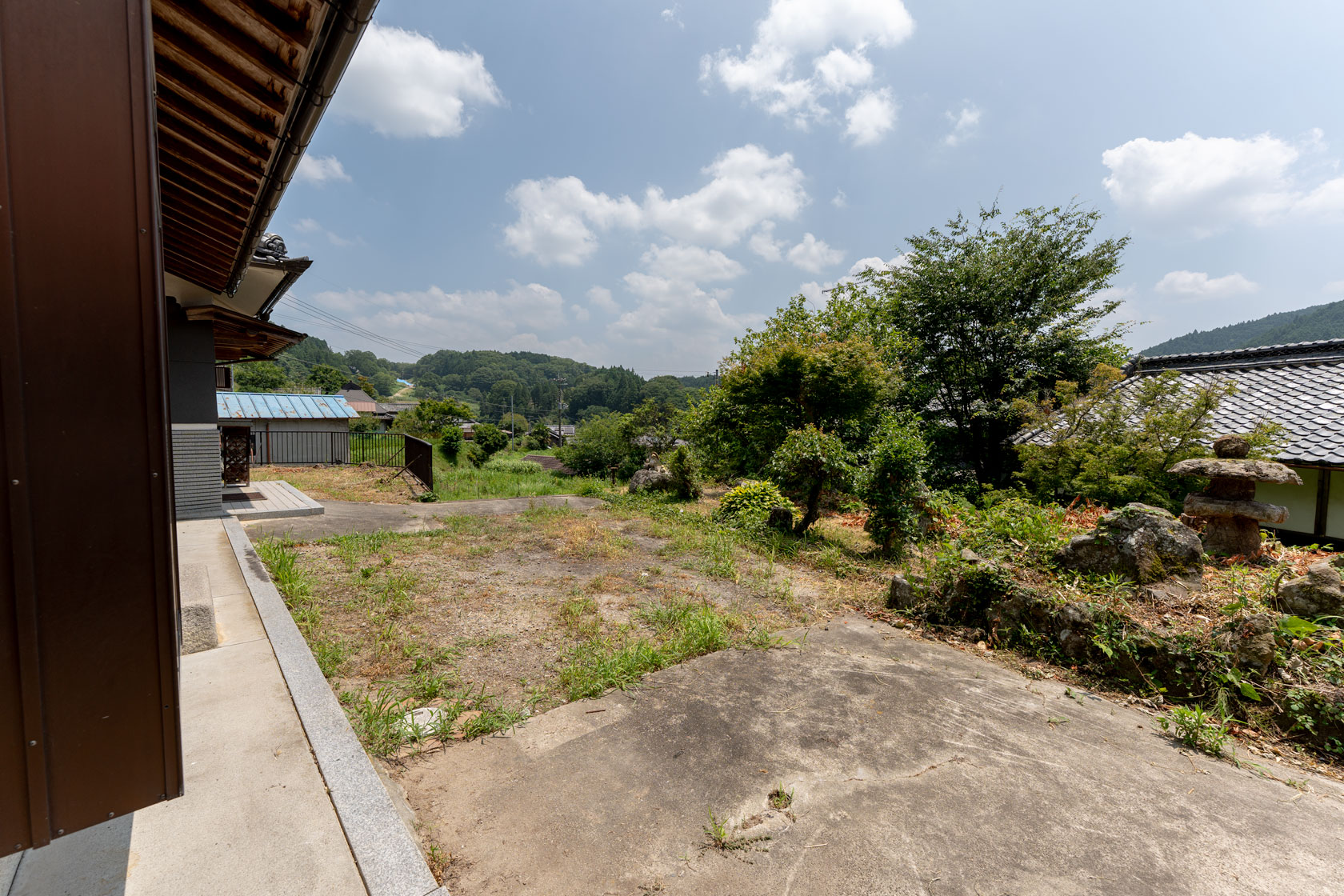 奈良県宇陀市室生向渕：お庭