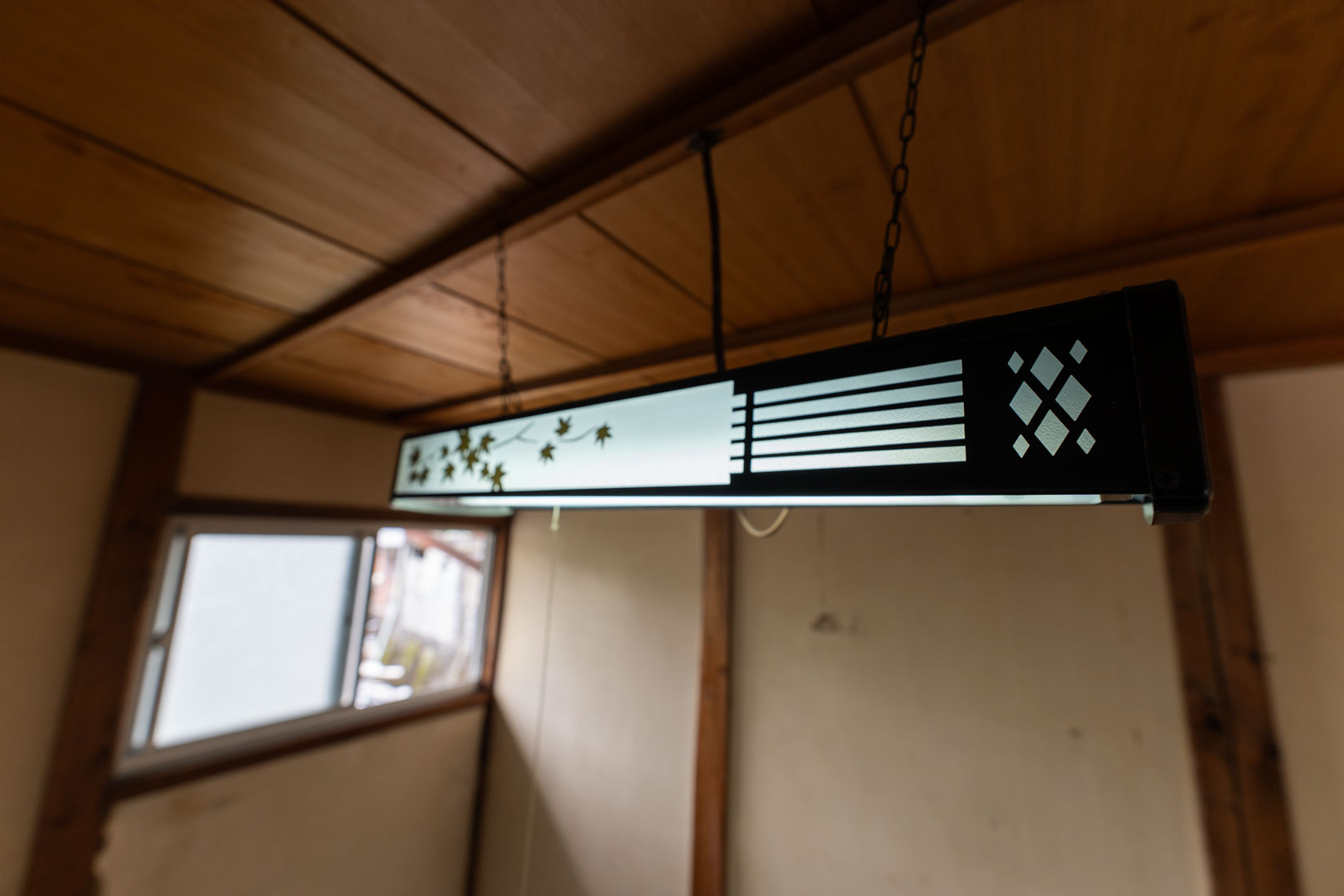 奈良県桜井市大字初瀬：照明の写真