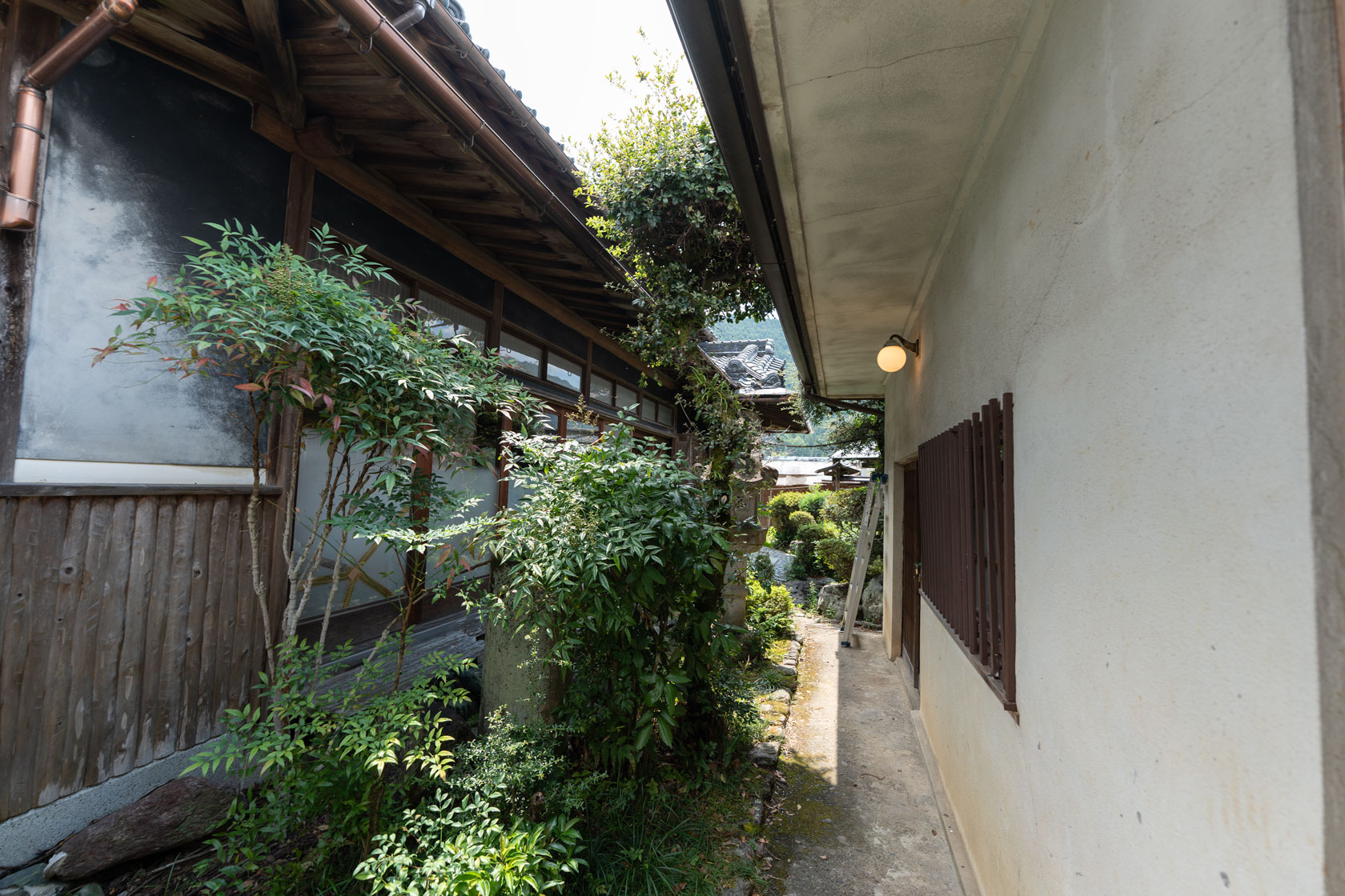奈良県十津川村大字上野地：離れ外観