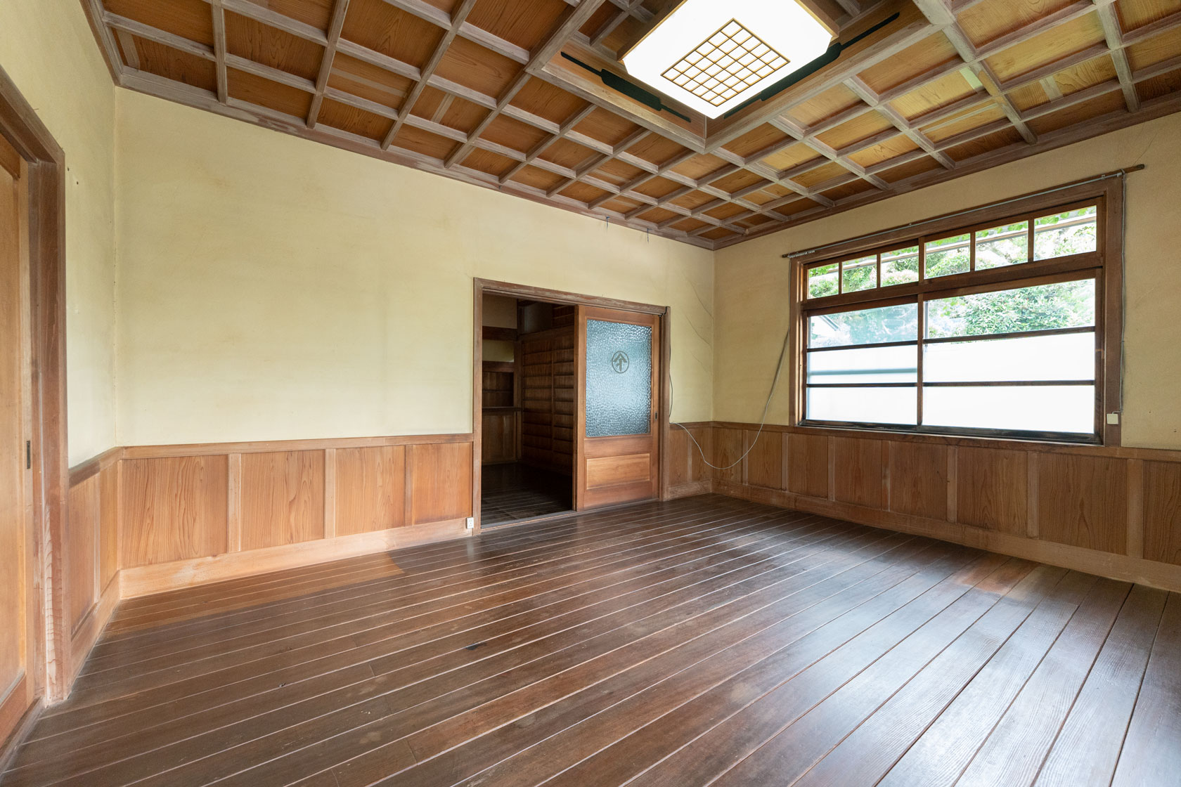 奈良県十津川村大字上野地：板間
