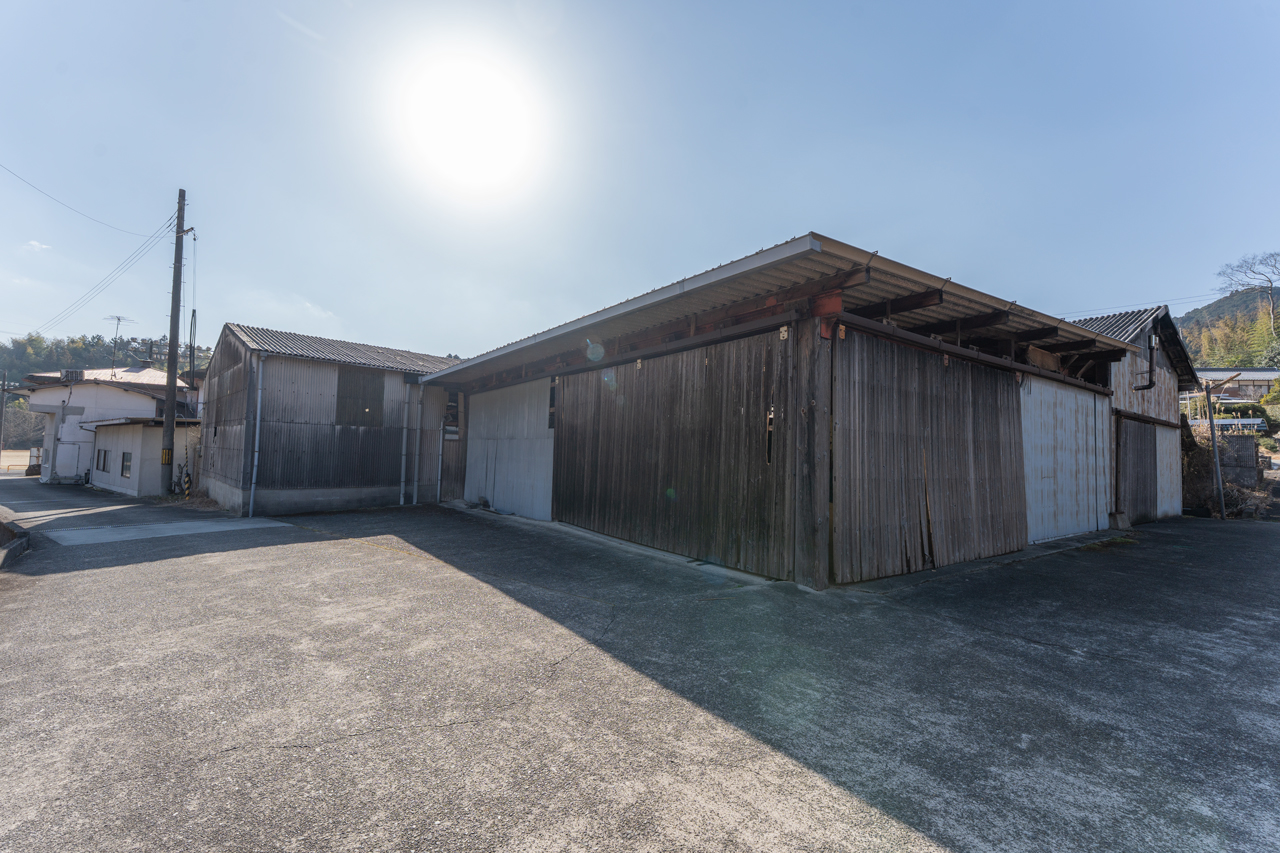 宇陀市大宇陀西山：工場内