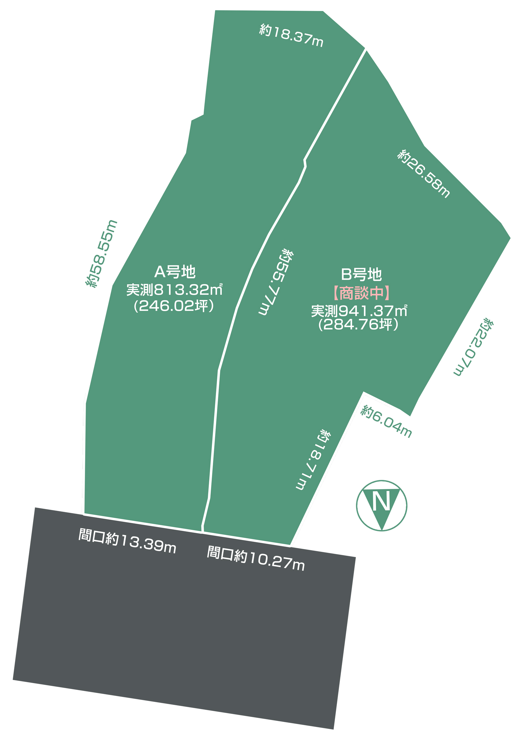 宇陀市大宇陀大東：区画図